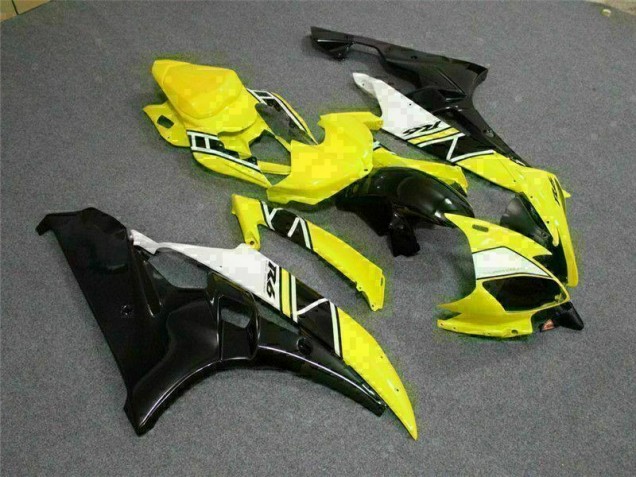 Amarelo Abs Moto Plásticos Yamaha R6 06-07 Amarelo Abs Moto Plásticos Yamaha R6 06-07