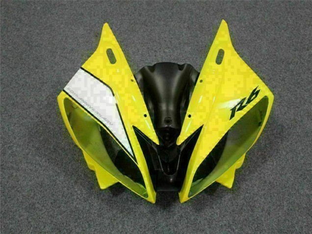 Amarelo Abs Moto Plásticos Yamaha R6 06-07 Amarelo Abs Moto Plásticos Yamaha R6 06-07