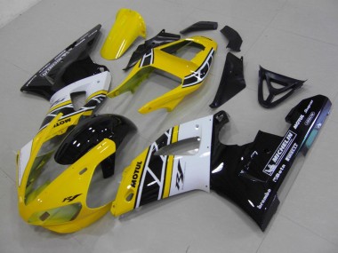 Amarelo Aniversário Carenagem Moto Yamaha R1 00-01