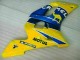 Amarelo Azul Abs Kits Carenagem Moto Yamaha R6 98-02 Amarelo Azul Abs Kits Carenagem Moto Yamaha R6 98-02