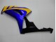 Amarelo Azul Carenagem Moto Honda CBR 1000RR 06-07 Amarelo Azul Carenagem Moto Honda CBR 1000RR 06-07