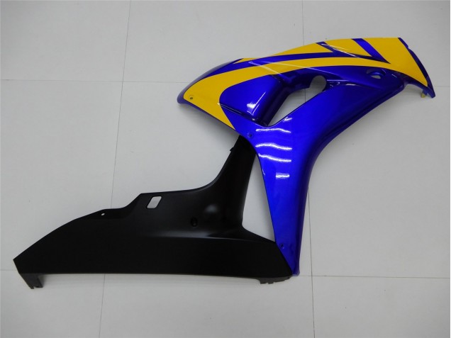 Amarelo Azul Carenagem Moto Honda CBR 1000RR 06-07 Amarelo Azul Carenagem Moto Honda CBR 1000RR 06-07