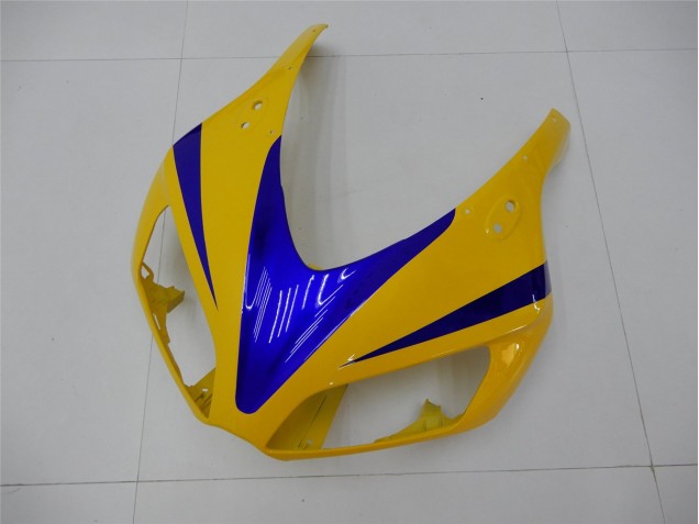 Amarelo Azul Carenagem Moto Honda CBR 1000RR 06-07 Amarelo Azul Carenagem Moto Honda CBR 1000RR 06-07