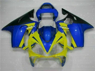 Amarelo Azul Carenagem Moto Honda CBR 600 F4i 01-03
