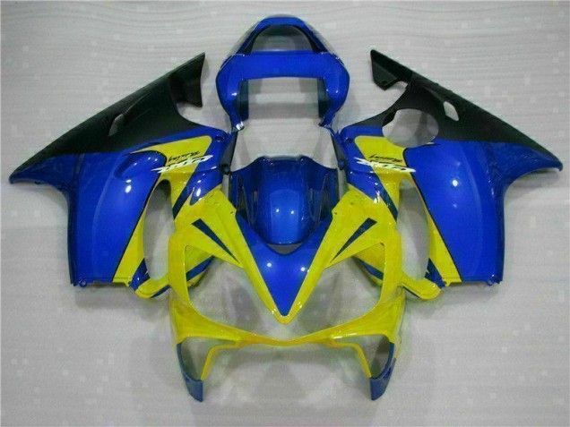 Amarelo Azul Carenagem Moto Honda CBR 600 F4i 01-03