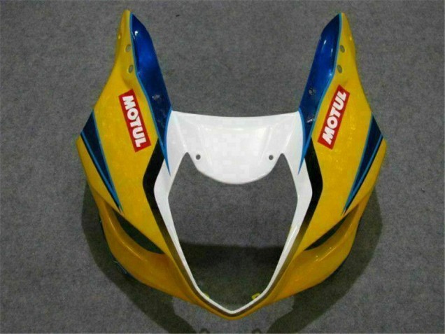 Amarelo Azul Carenagem Moto Suzuki GSXR 1000 K3 03-04 Amarelo Azul Carenagem Moto Suzuki GSXR 1000 K3 03-04
