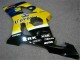 Amarelo Azul Carenagem Moto Suzuki GSXR 1000 K3 03-04 Amarelo Azul Carenagem Moto Suzuki GSXR 1000 K3 03-04
