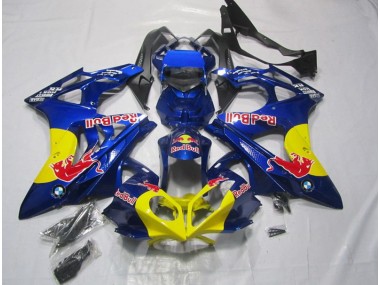 Amarelo Azul RedBull Carenagem Moto BMW S1000RR 09-14