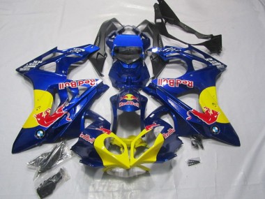 Amarelo Azul RedBull Carenagem Moto BMW S1000RR 09-14