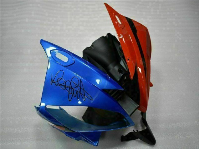 Amarelo Azul Vermelho Carenagem Moto Yamaha R6 06-07 Amarelo Azul Vermelho Carenagem Moto Yamaha R6 06-07