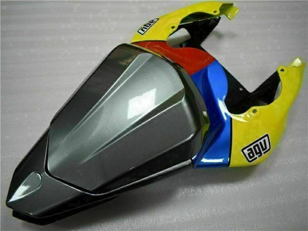 Amarelo Azul Vermelho Carenagem Moto Yamaha R6 06-07 Amarelo Azul Vermelho Carenagem Moto Yamaha R6 06-07