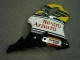 Amarelo Branco Carenagem Moto Honda CBR 600 F4i 01-03 Amarelo Branco Carenagem Moto Honda CBR 600 F4i 01-03