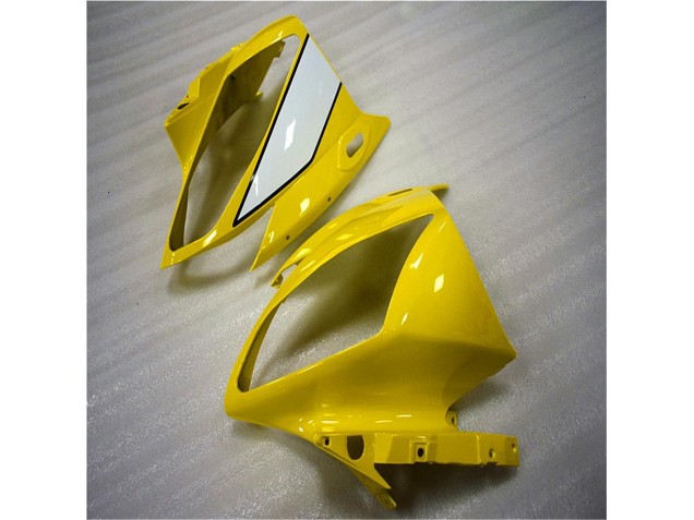 Amarelo Branco Preto Moto Plástico Yamaha R6 06-07