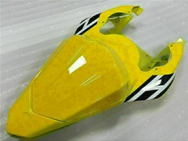 Amarelo Branco Preto Moto Plásticos Yamaha R6 06-07 Amarelo Branco Preto Moto Plásticos Yamaha R6 06-07
