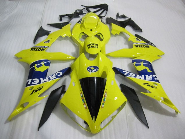 Amarelo Camelo Carenagem Moto Honda CBR 1000RR 04-05