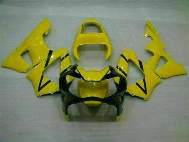 Amarelo Carenagem Moto Honda CBR 900RR 929RR 00-01 Amarelo Carenagem Moto Honda CBR 900RR 929RR 00-01
