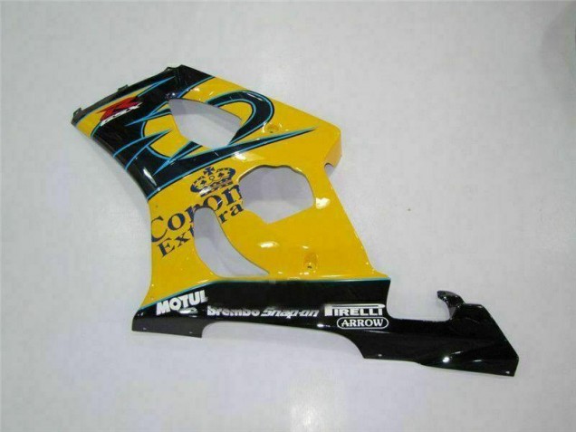 Amarelo Carenagem Moto Suzuki GSXR 1000 K3 03-04 Amarelo Carenagem Moto Suzuki GSXR 1000 K3 03-04