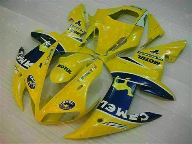 Amarelo Carenagem Moto Yamaha R1 02-03 Amarelo Carenagem Moto Yamaha R1 02-03