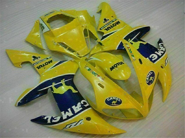 Amarelo Carenagem Moto Yamaha R1 02-03 Amarelo Carenagem Moto Yamaha R1 02-03