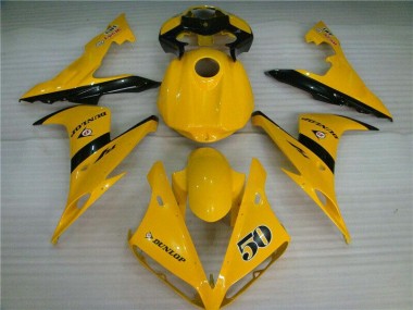 Amarelo Carenagem Moto Yamaha R1 04-06