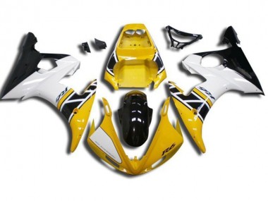 Amarelo Carenagem Moto Yamaha R6 03-05