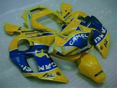 Amarelo Carenagem Moto Yamaha R6 98-02