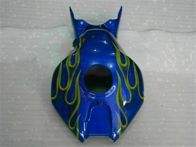 Amarelo Chama Azul Carenagem Moto Honda CBR 1000RR 08-11 Amarelo Chama Azul Carenagem Moto Honda CBR 1000RR 08-11