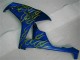 Amarelo Chama Azul Carenagem Moto Honda CBR 1000RR 08-11 Amarelo Chama Azul Carenagem Moto Honda CBR 1000RR 08-11