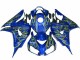 Amarelo Chama Azul Carenagem Moto Honda CBR 1000RR 08-11 Amarelo Chama Azul Carenagem Moto Honda CBR 1000RR 08-11