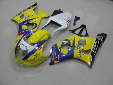 Amarelo Corona Carenagem Moto Suzuki GSXR 1000 K5 05-06