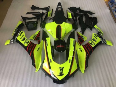 Amarelo Dragon Decalques Carenagem Moto Yamaha R1 15-19