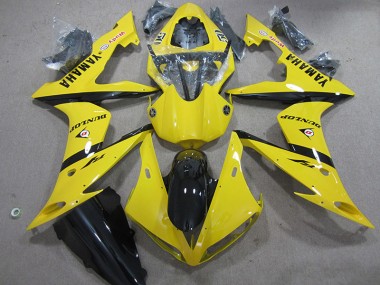 Amarelo Dunlop Carenagem Moto Yamaha R1 04-06