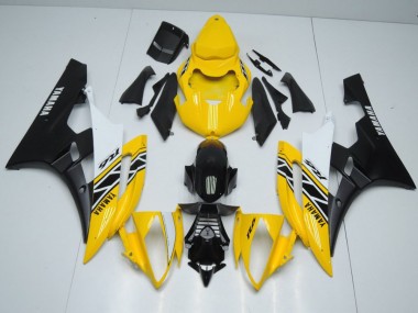 Amarelo Estilo OEM Carenagem Moto Yamaha R6 06-07