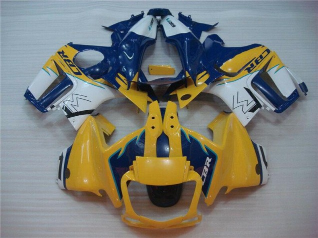 Amarelo Kit Carenagem Moto Honda CBR 600 F3 95-98 Amarelo Kit Carenagem Moto Honda CBR 600 F3 95-98