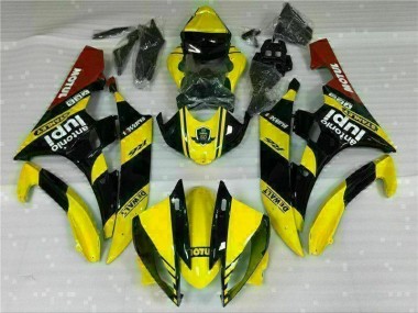 Amarelo Kit Carenagem Moto Yamaha R6 06-07