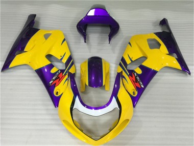 Amarelo Kits Carenagem Moto Suzuki GSXR 600 / 750 K4 04-05