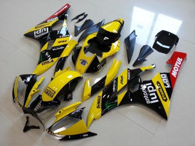 Amarelo Monster Lupi Carenagem Moto Yamaha R6 08-16