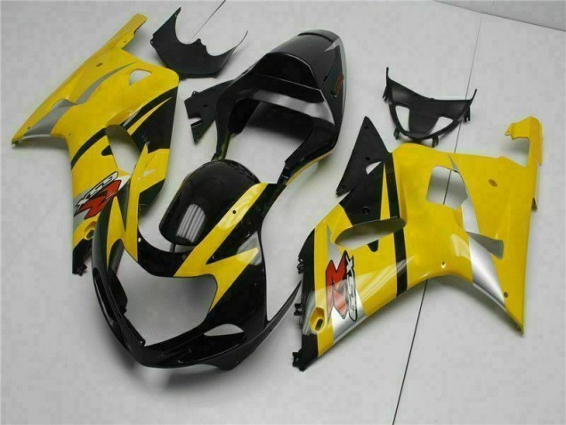 Amarelo Moto Plásticos Suzuki GSXR 600 / 750 K1 K2 K3 01-03 Amarelo Moto Plásticos Suzuki GSXR 600 / 750 K1 K2 K3 01-03