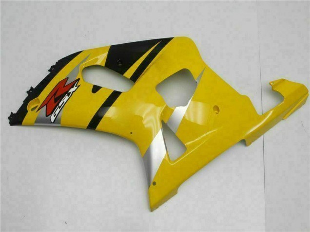 Amarelo Moto Plásticos Suzuki GSXR 600 / 750 K1 K2 K3 01-03 Amarelo Moto Plásticos Suzuki GSXR 600 / 750 K1 K2 K3 01-03