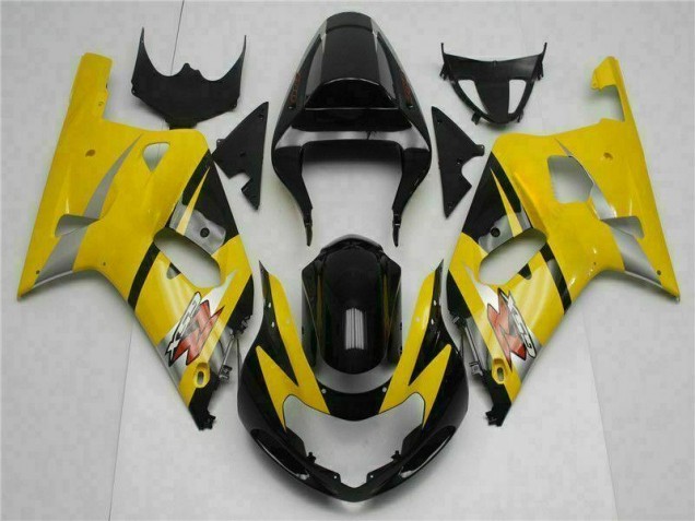 Amarelo Moto Plásticos Suzuki GSXR 600 / 750 K1 K2 K3 01-03 Amarelo Moto Plásticos Suzuki GSXR 600 / 750 K1 K2 K3 01-03