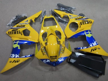 Amarelo Motul Carenagem Moto Yamaha R6 03-05