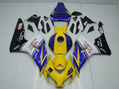 Amarelo Nastro Carenagem Moto Honda CBR 1000RR 08-11
