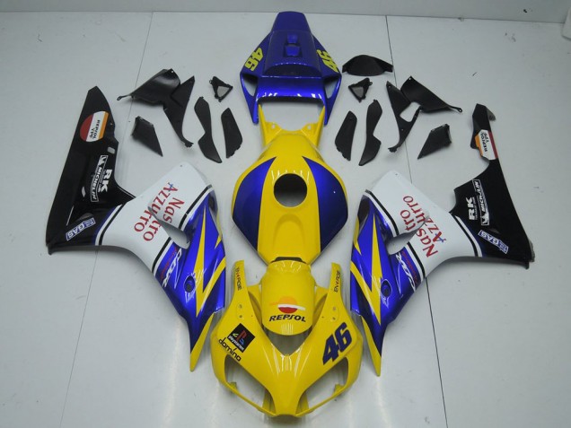 Amarelo Nastro Carenagem Moto Honda CBR 1000RR 08-11 Amarelo Nastro Carenagem Moto Honda CBR 1000RR 08-11
