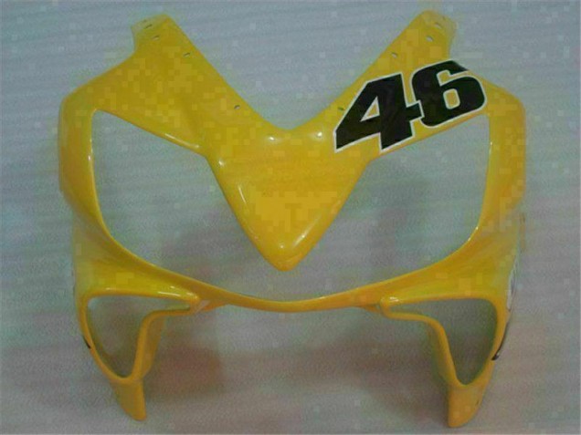 Amarelo Prata Nastro Azzurro Carenagem Moto Honda CBR 600 F4i 01-03 Amarelo Prata Nastro Azzurro Carenagem Moto Honda CBR 600 F4i 01-03