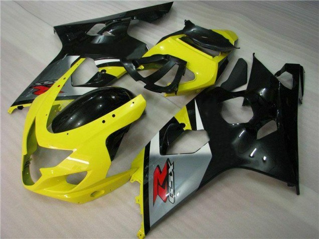 Amarelo Preto Abs Carenagem Moto Suzuki GSXR 600 / 750 K4 04-05 Amarelo Preto Abs Carenagem Moto Suzuki GSXR 600 / 750 K4 04-05
