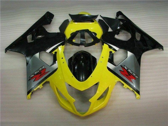 Amarelo Preto Abs Carenagem Moto Suzuki GSXR 600 / 750 K4 04-05 Amarelo Preto Abs Carenagem Moto Suzuki GSXR 600 / 750 K4 04-05