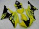 Amarelo Preto Abs Motocicleta Plásticos Yamaha R6 08-16 Amarelo Preto Abs Motocicleta Plásticos Yamaha R6 08-16