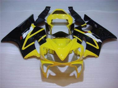 Amarelo Preto Carenagem Moto Honda CBR 600 F4i 01-03