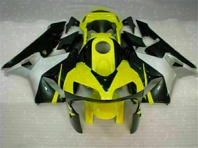 Amarelo Preto Carenagem Moto Honda CBR 600RR 03-04