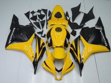 Amarelo Preto Carenagem Moto Honda CBR 600RR 09-12